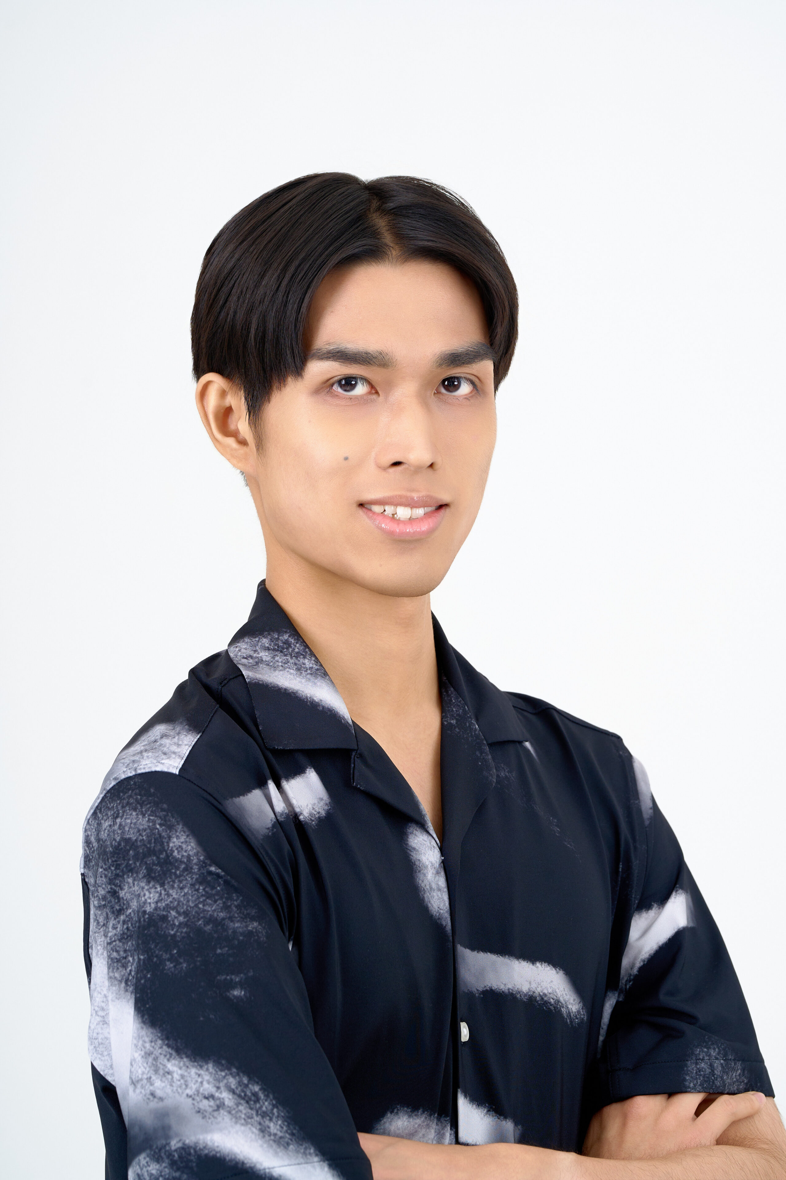 宣材写真の撮影です。ナチュラルに表現する