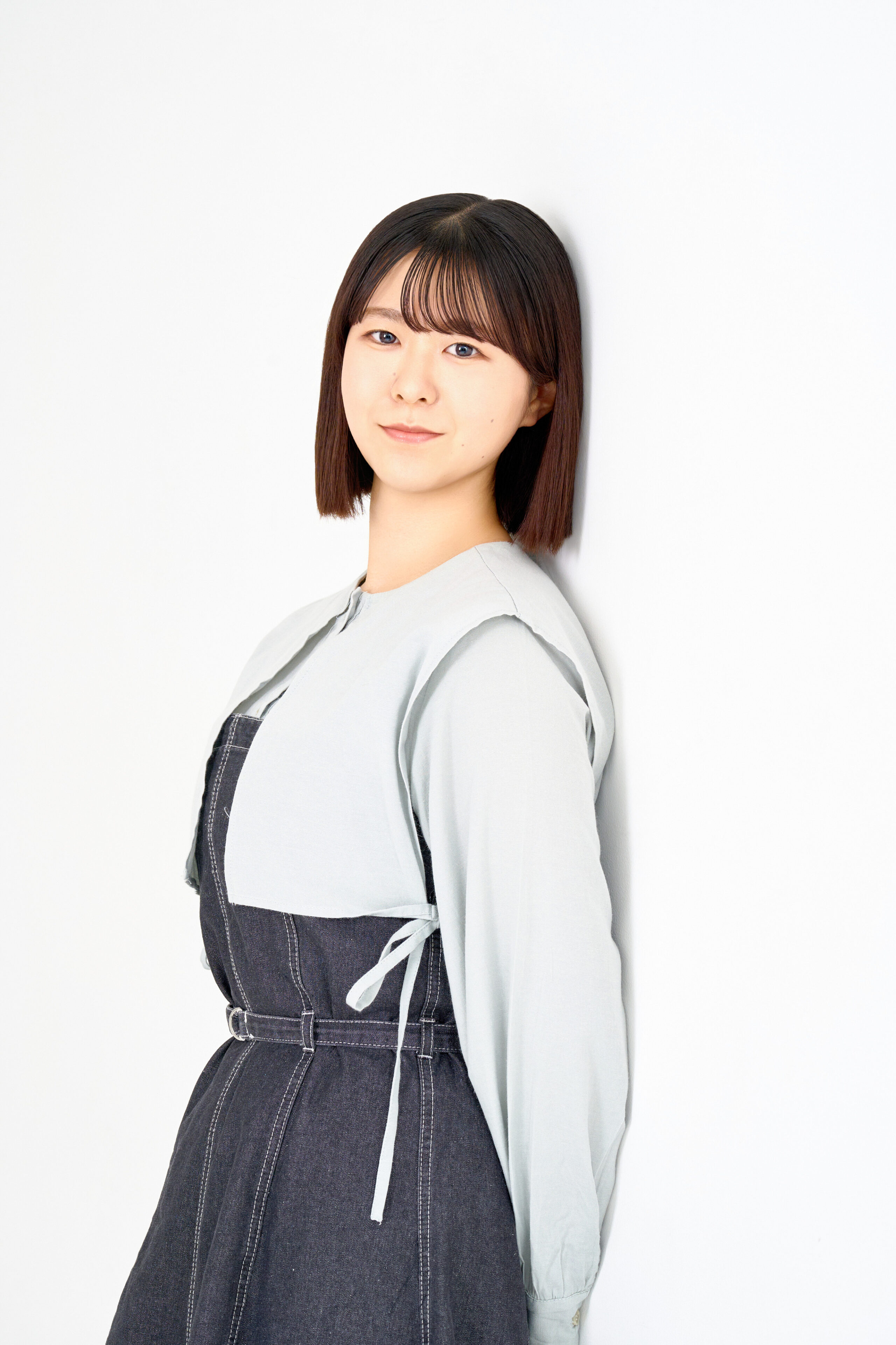 宣材写真の撮影です。肌や髪のツヤ感を引き