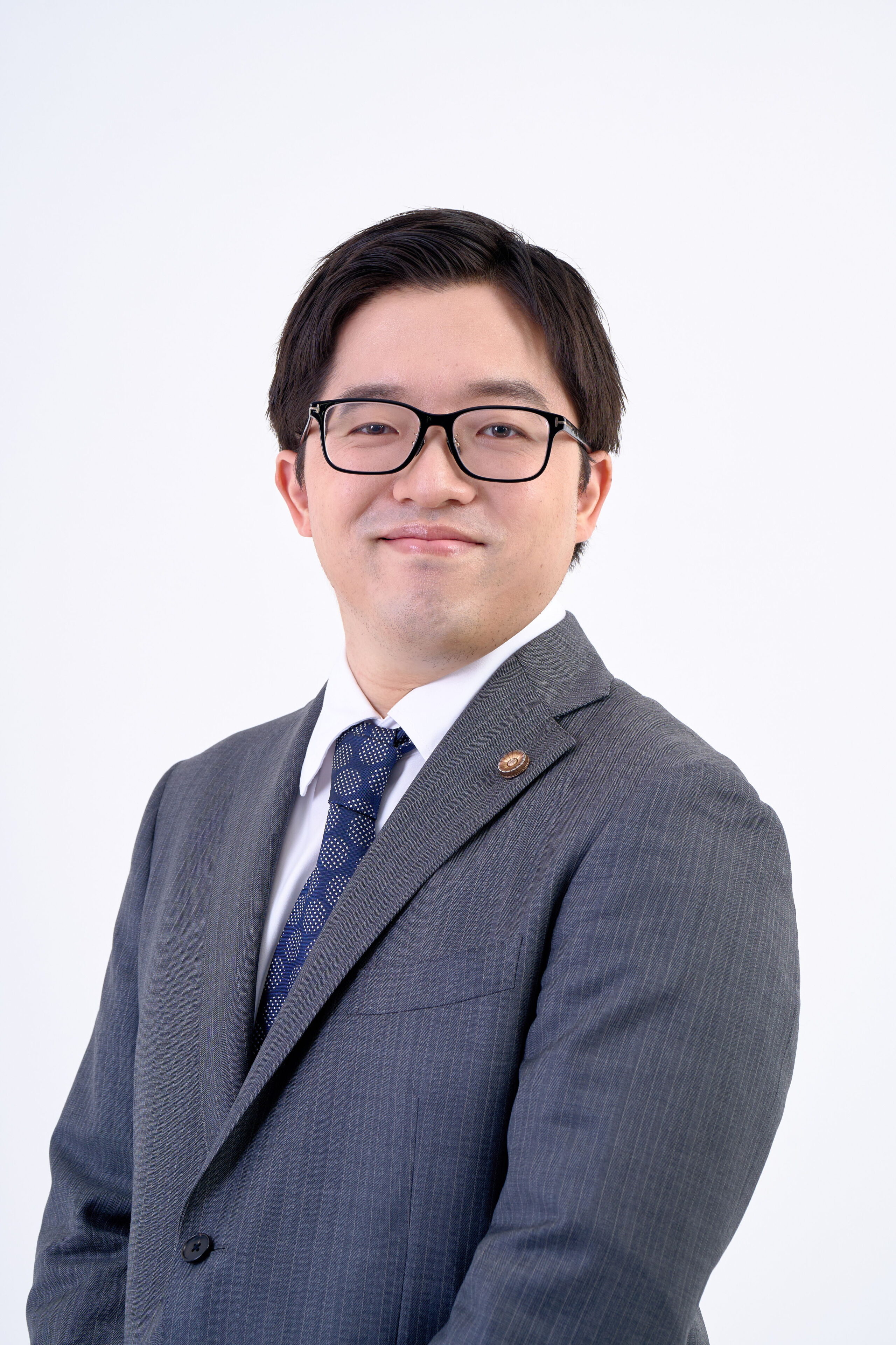 弁護士の方の宣材写真の撮影です。ご本人ら