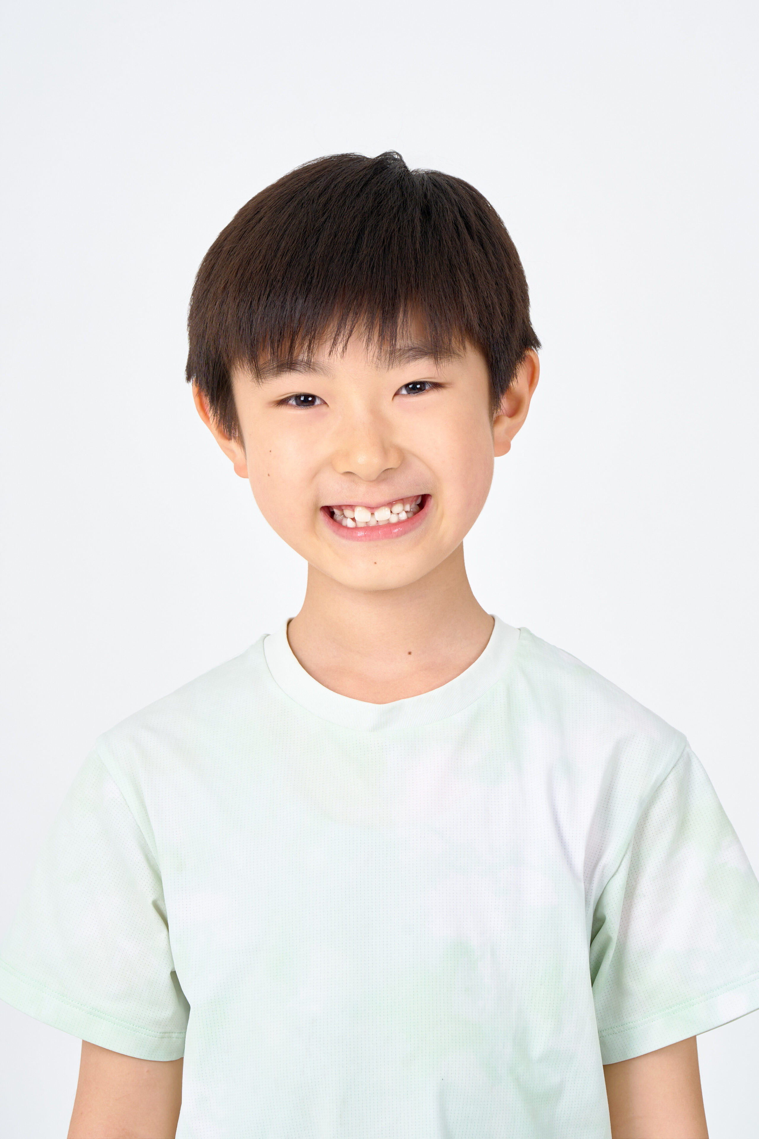 オーディション用宣材写真の撮影です。お子