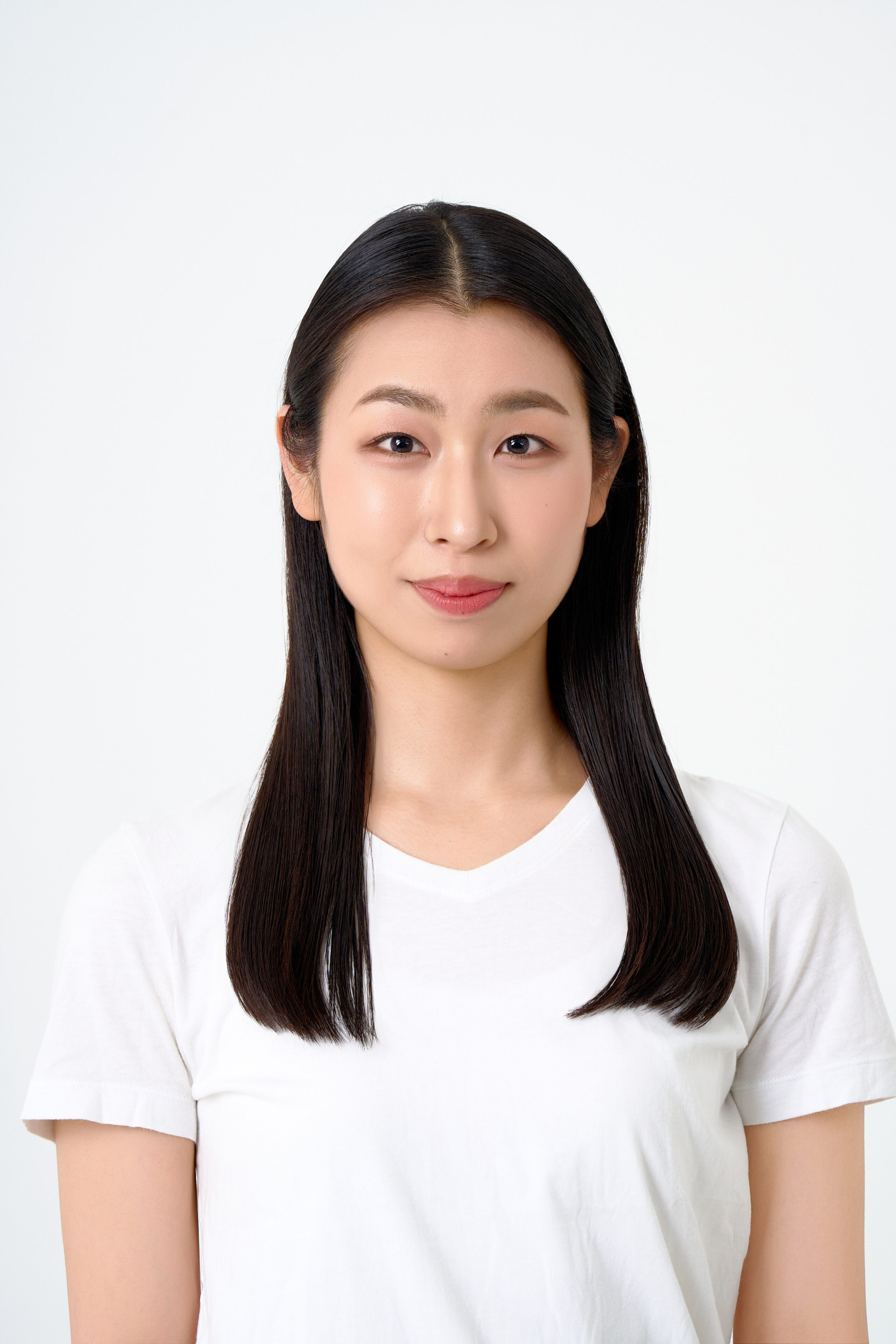 芸能関係の方の宣材写真の撮影です。シンプ