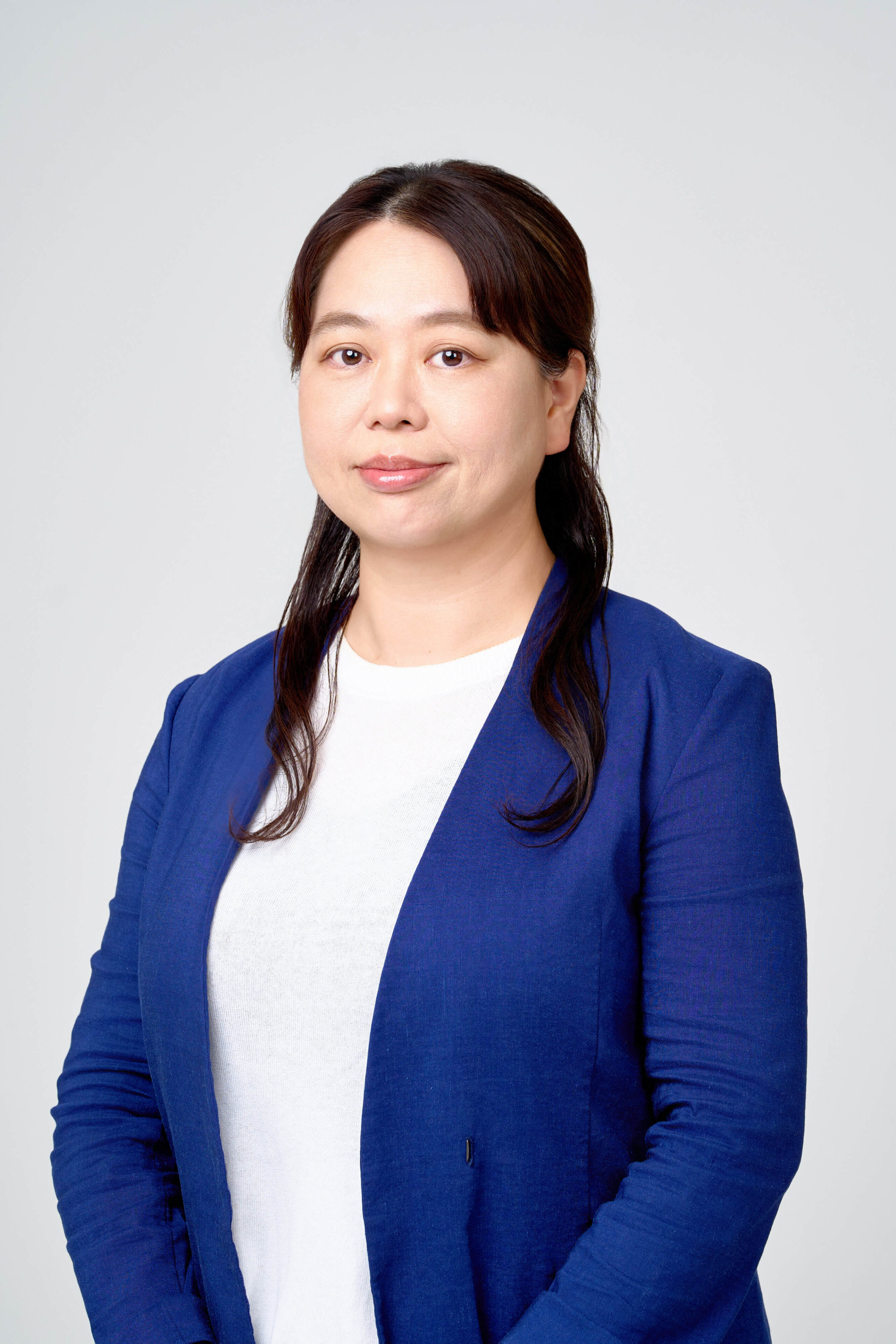 カウンセラーのプロフィール用写真を撮影し