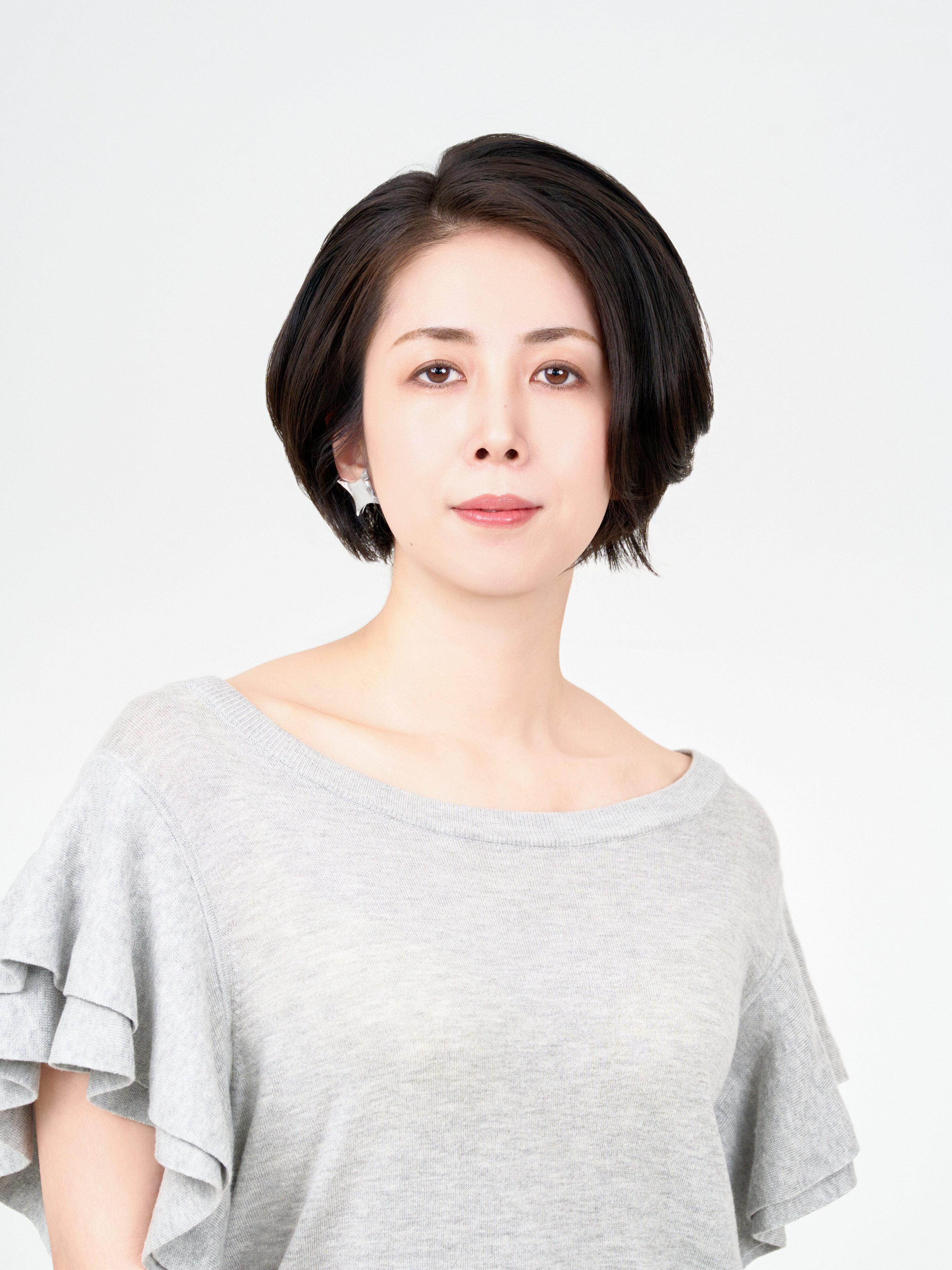 宣材写真の撮影です。爽やかで艶やかさが際