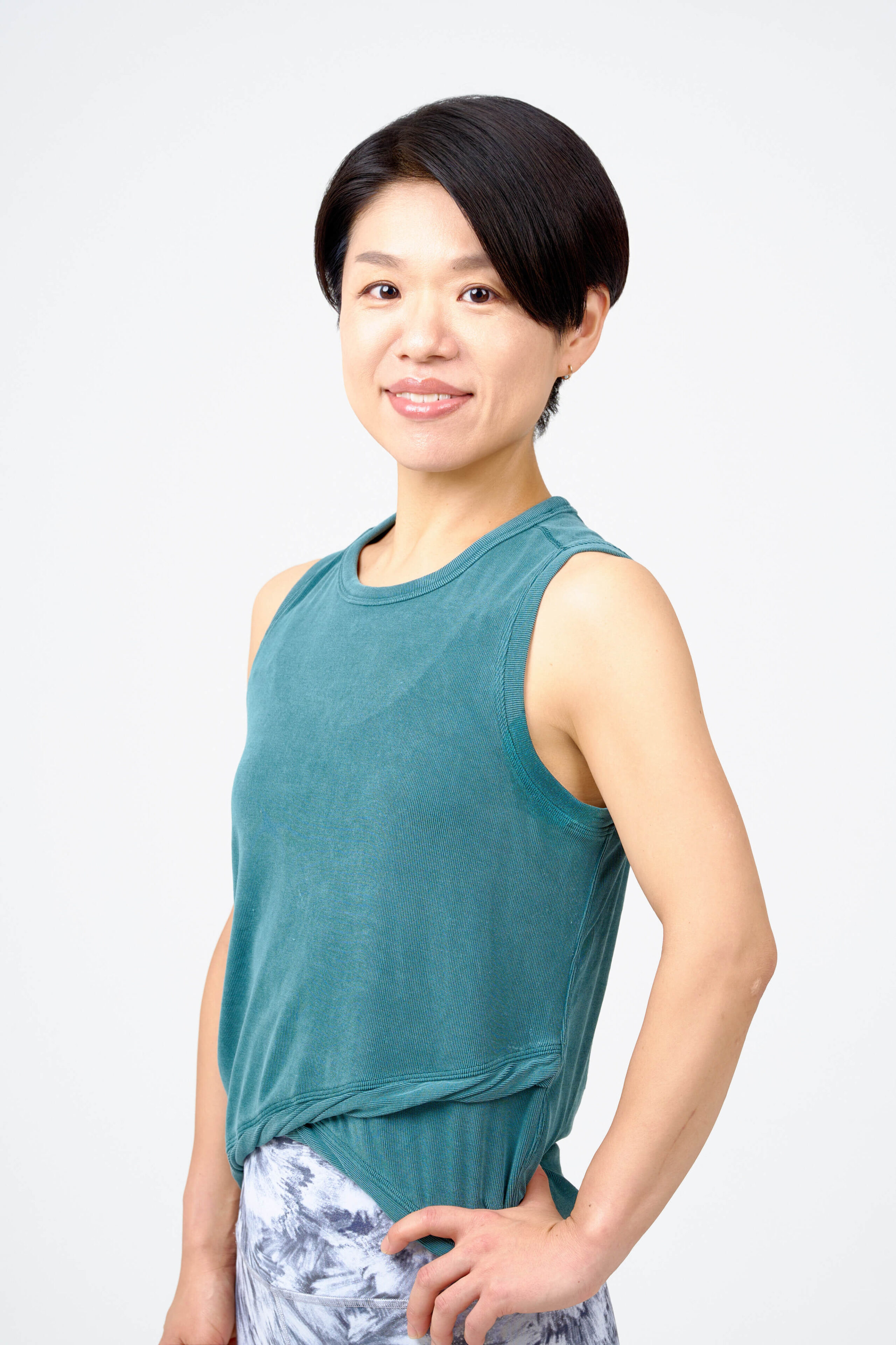 ヨガインストラクターのプロフィール写真を