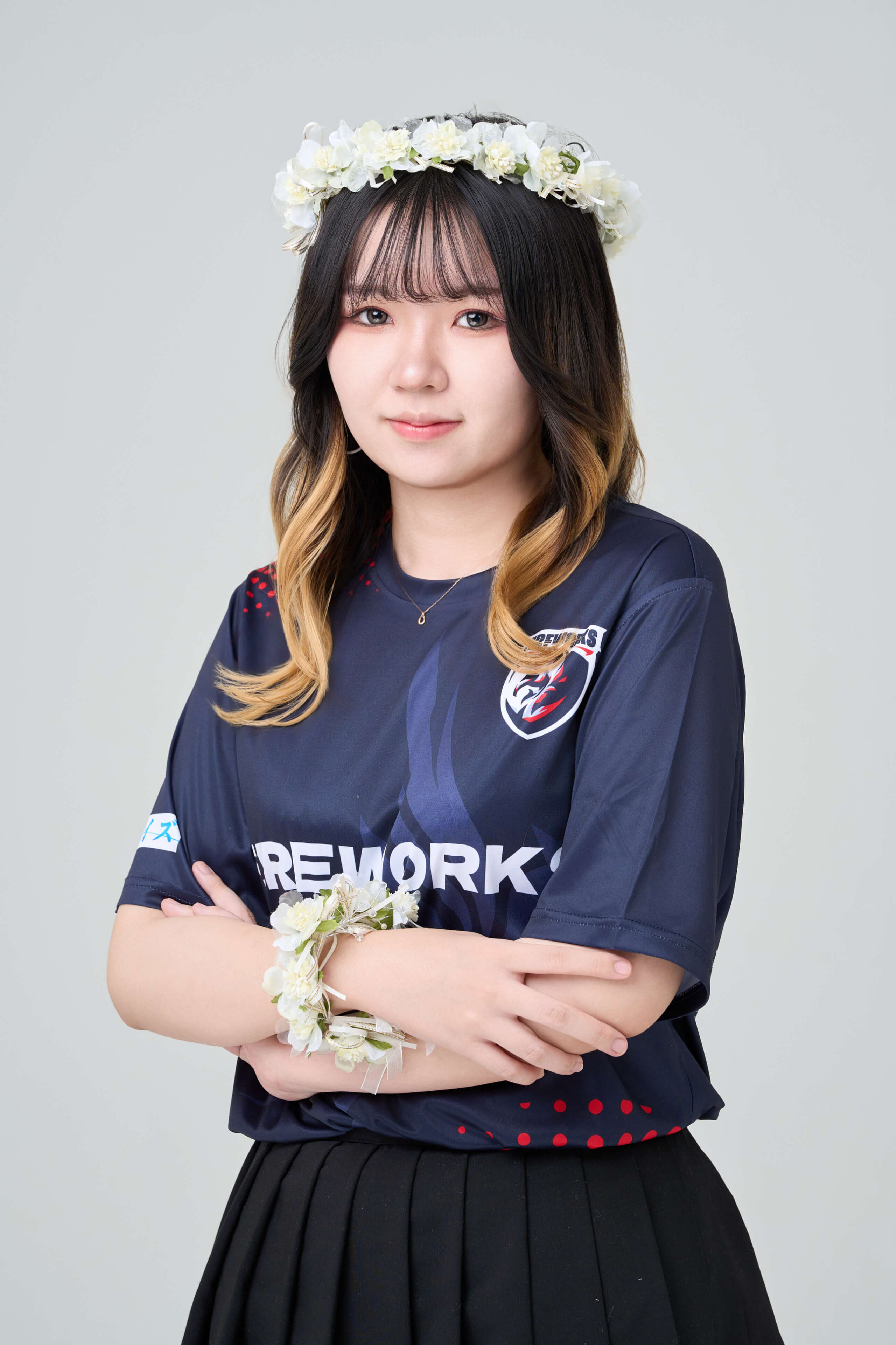 宣材写真の撮影です。e-sports選手