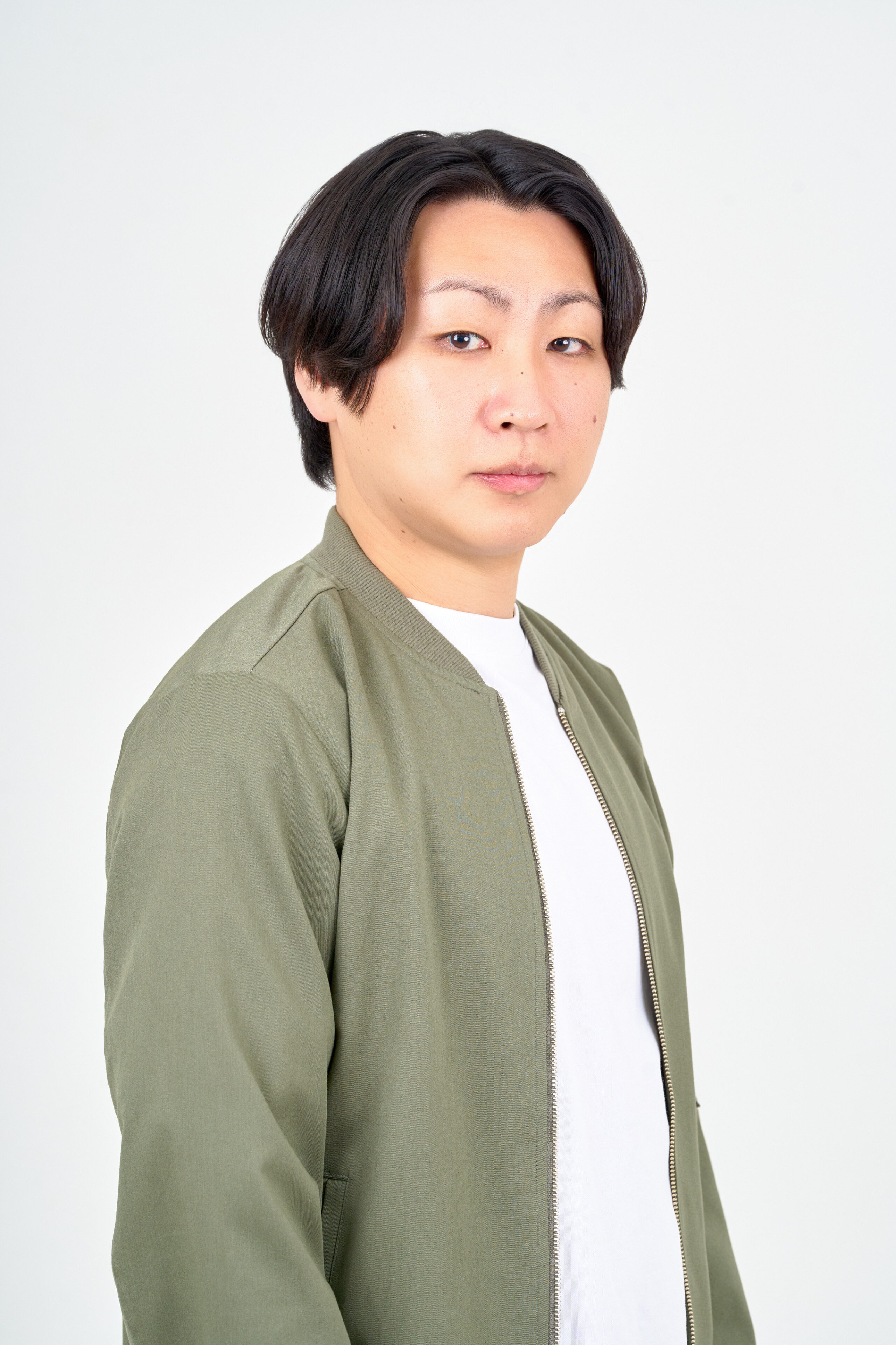 宣材写真の撮影です。ナチュラルなライティ