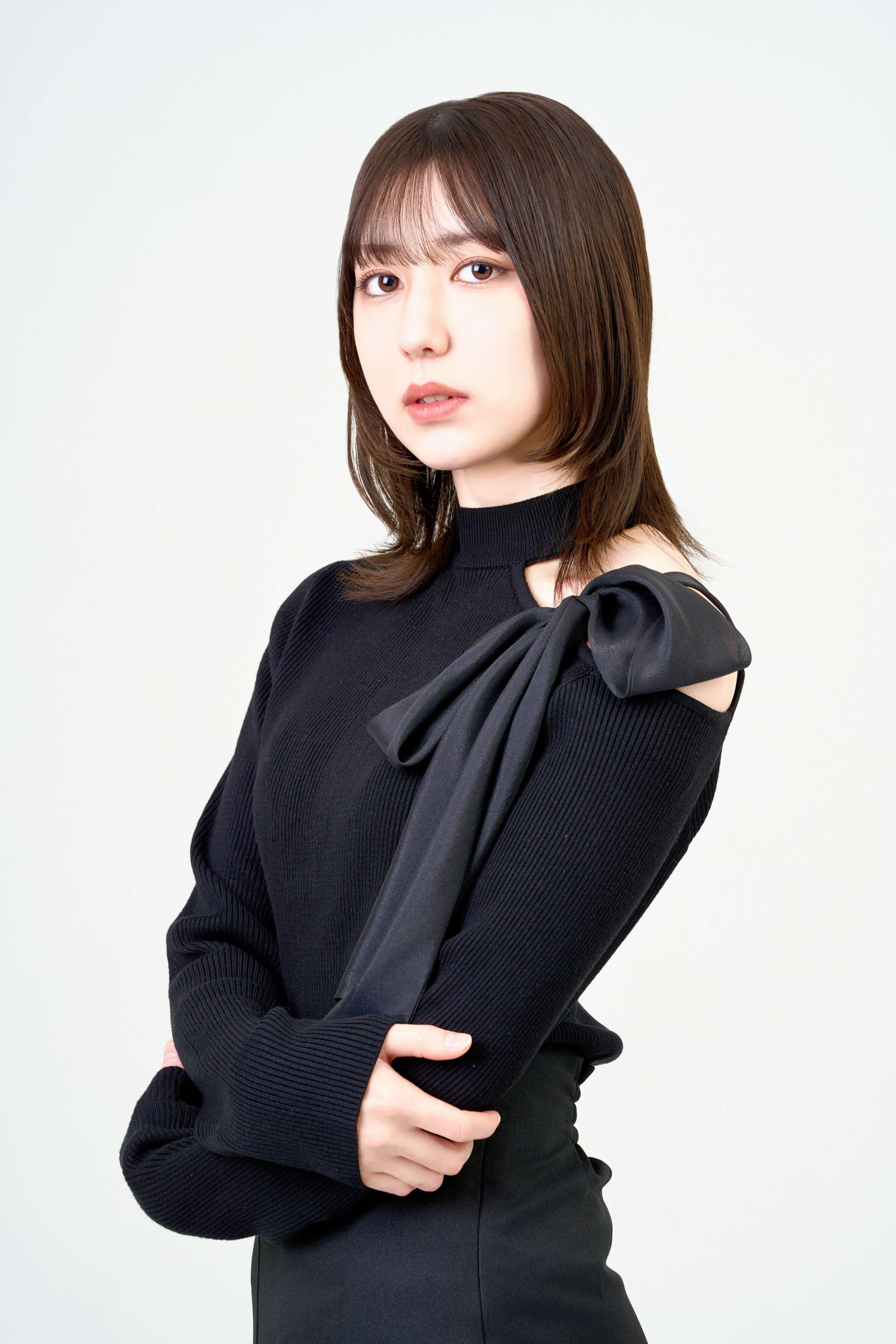 宣材写真の撮影です。アンニュイな雰囲気を