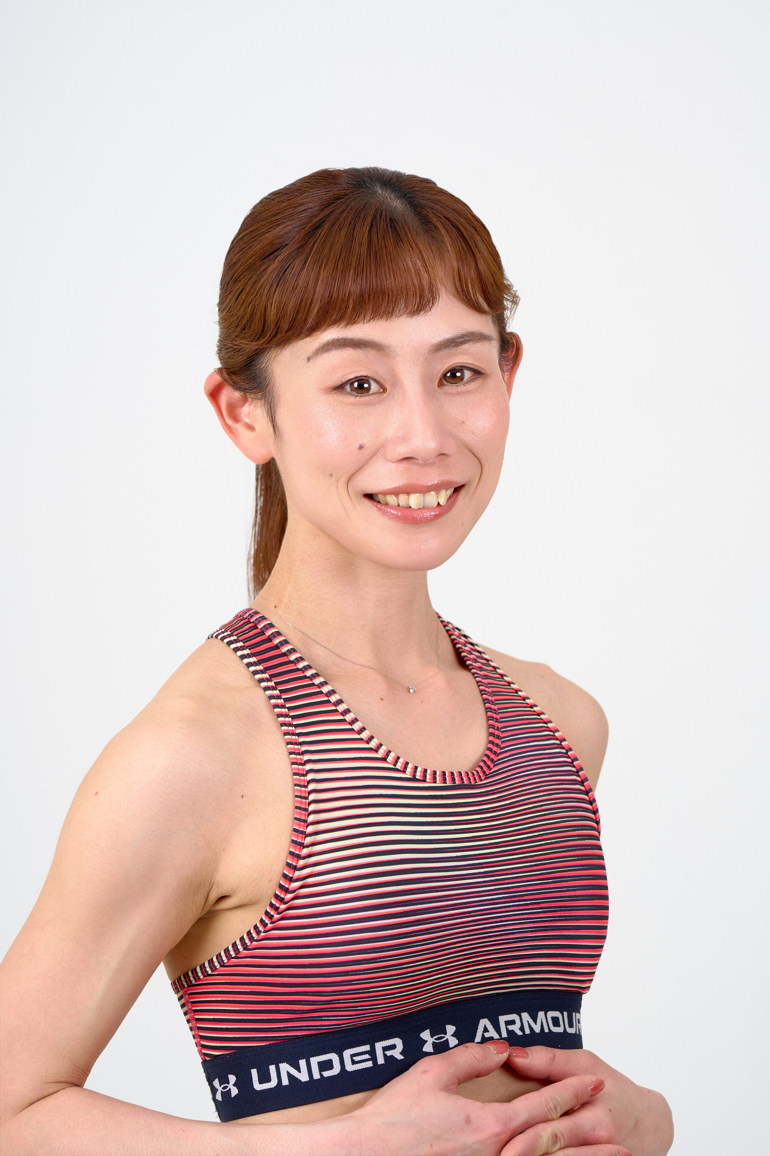 スポーツ関係の方の宣材写真の撮影です。健