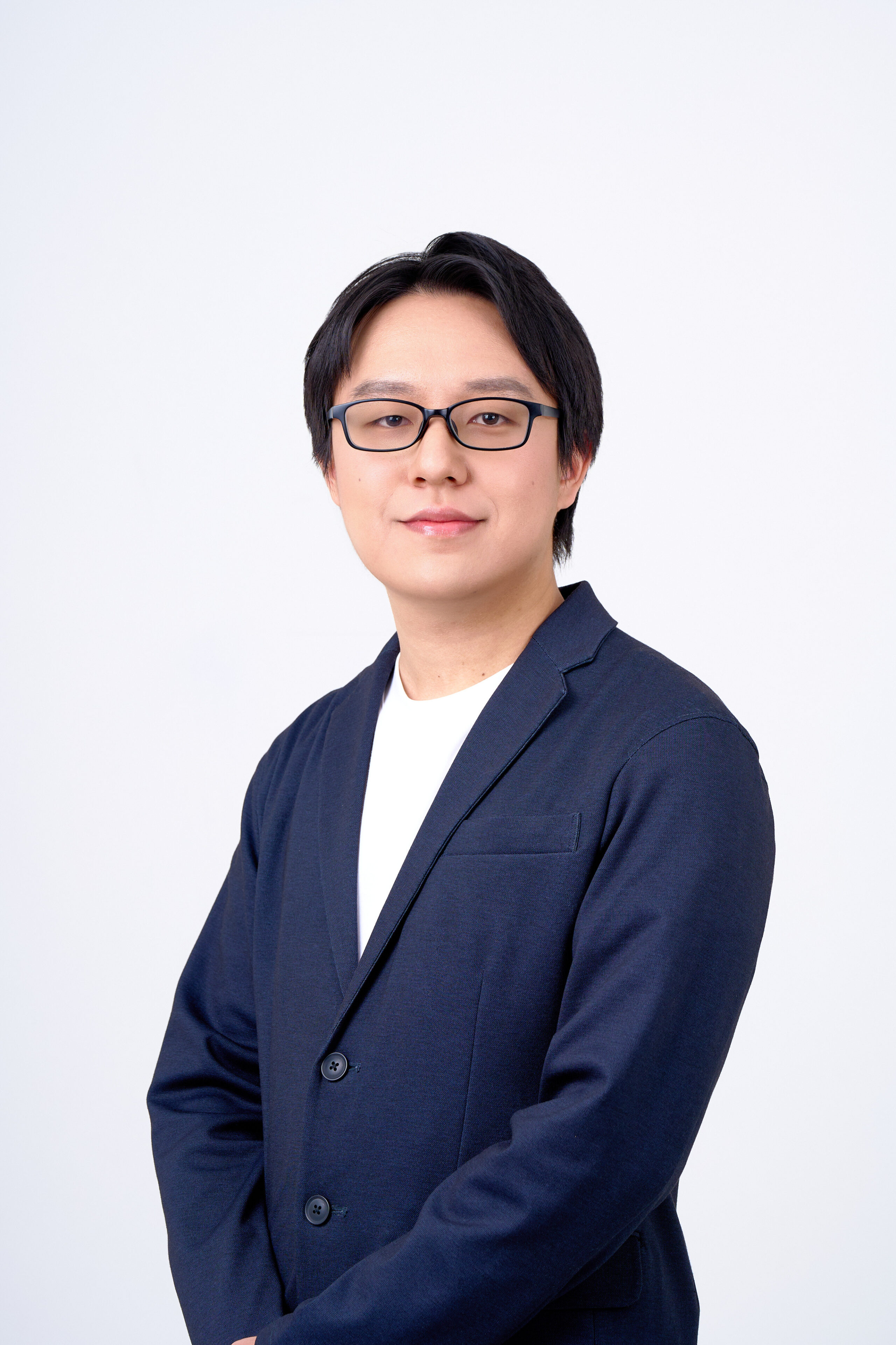 宣材写真の撮影です。親しみやすい印象を大