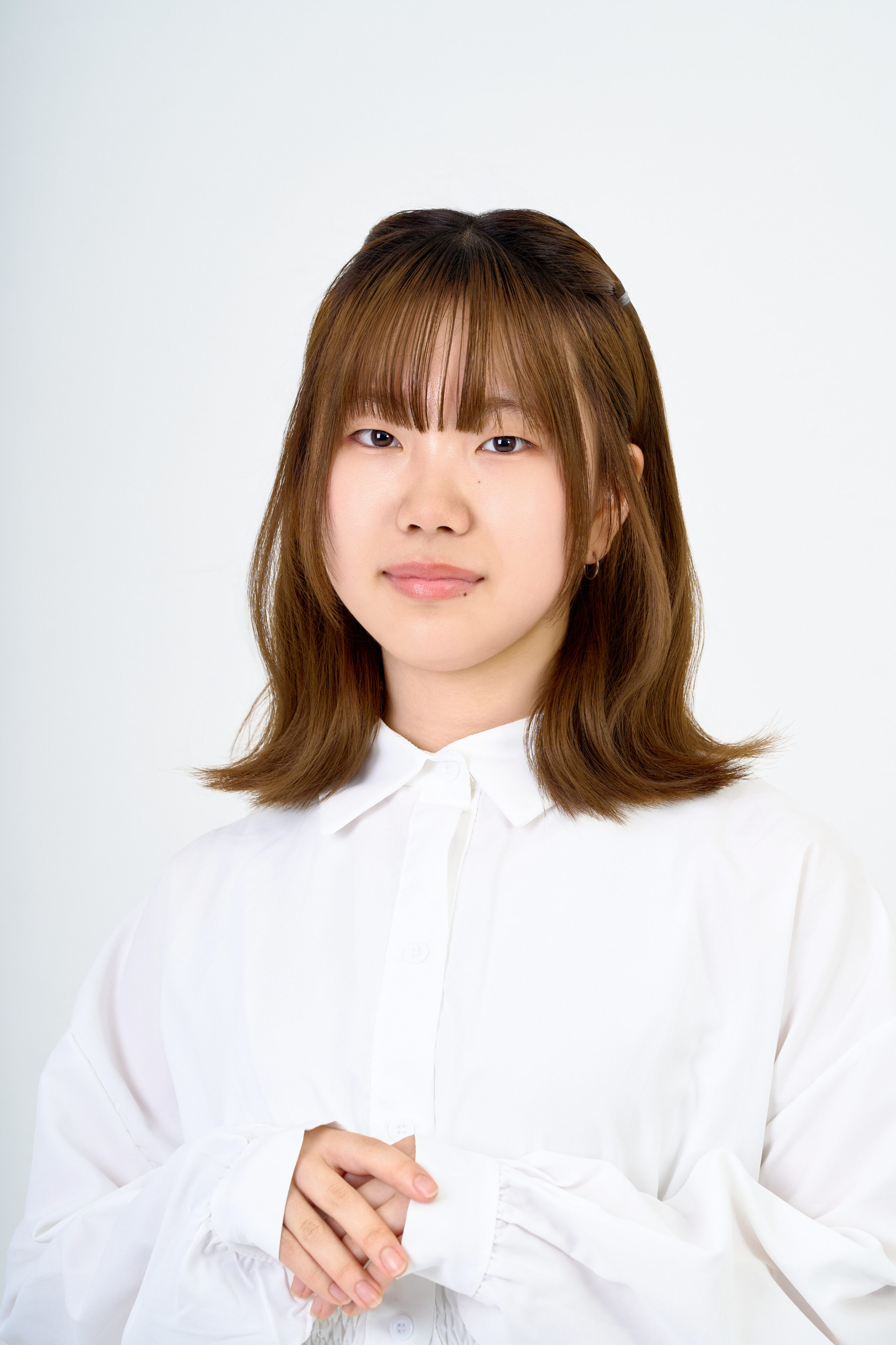 宣材写真の撮影です。柔らかく温かみのある