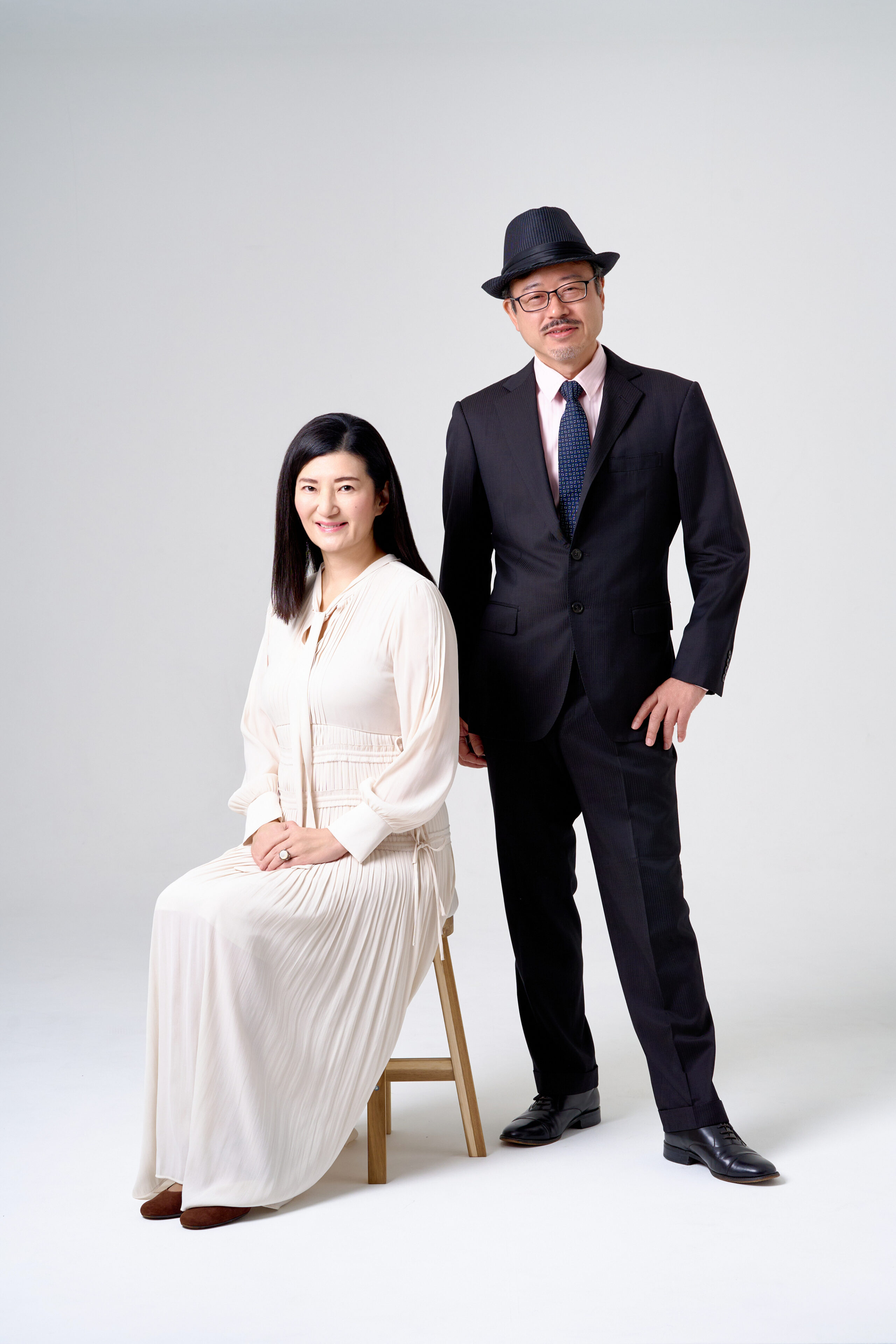 宣材写真の撮影です。洗練さを重視し、上品