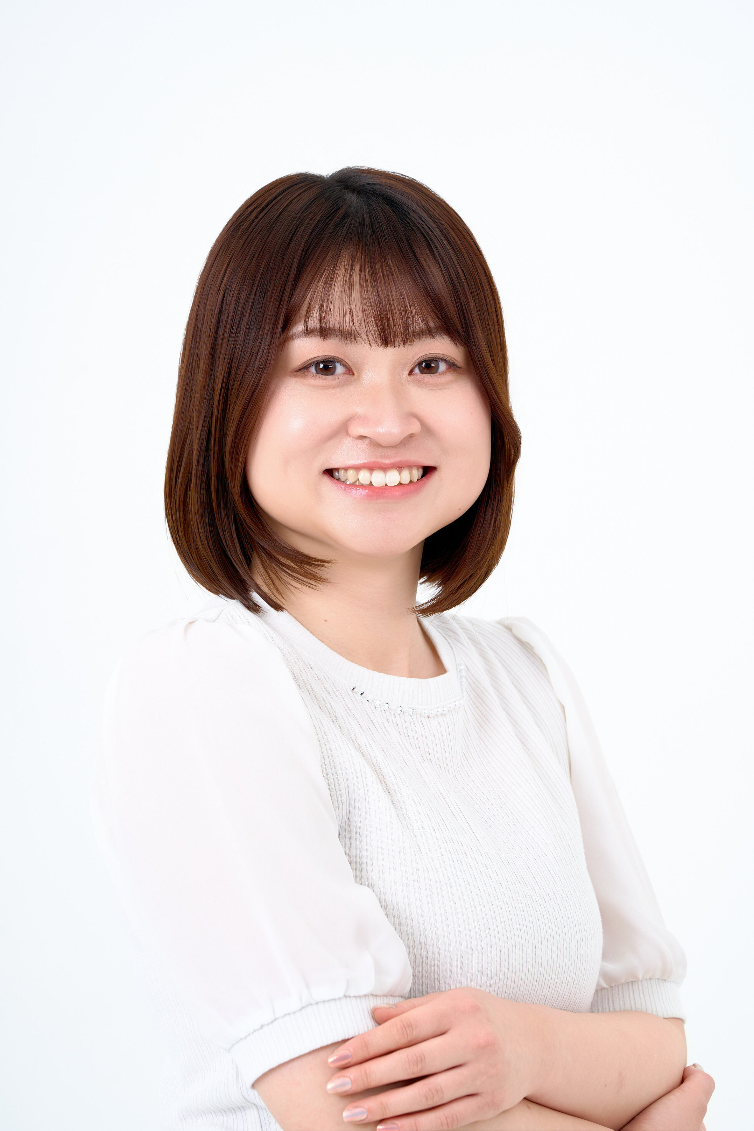 宣材写真の撮影です。明るい表情を引き出し