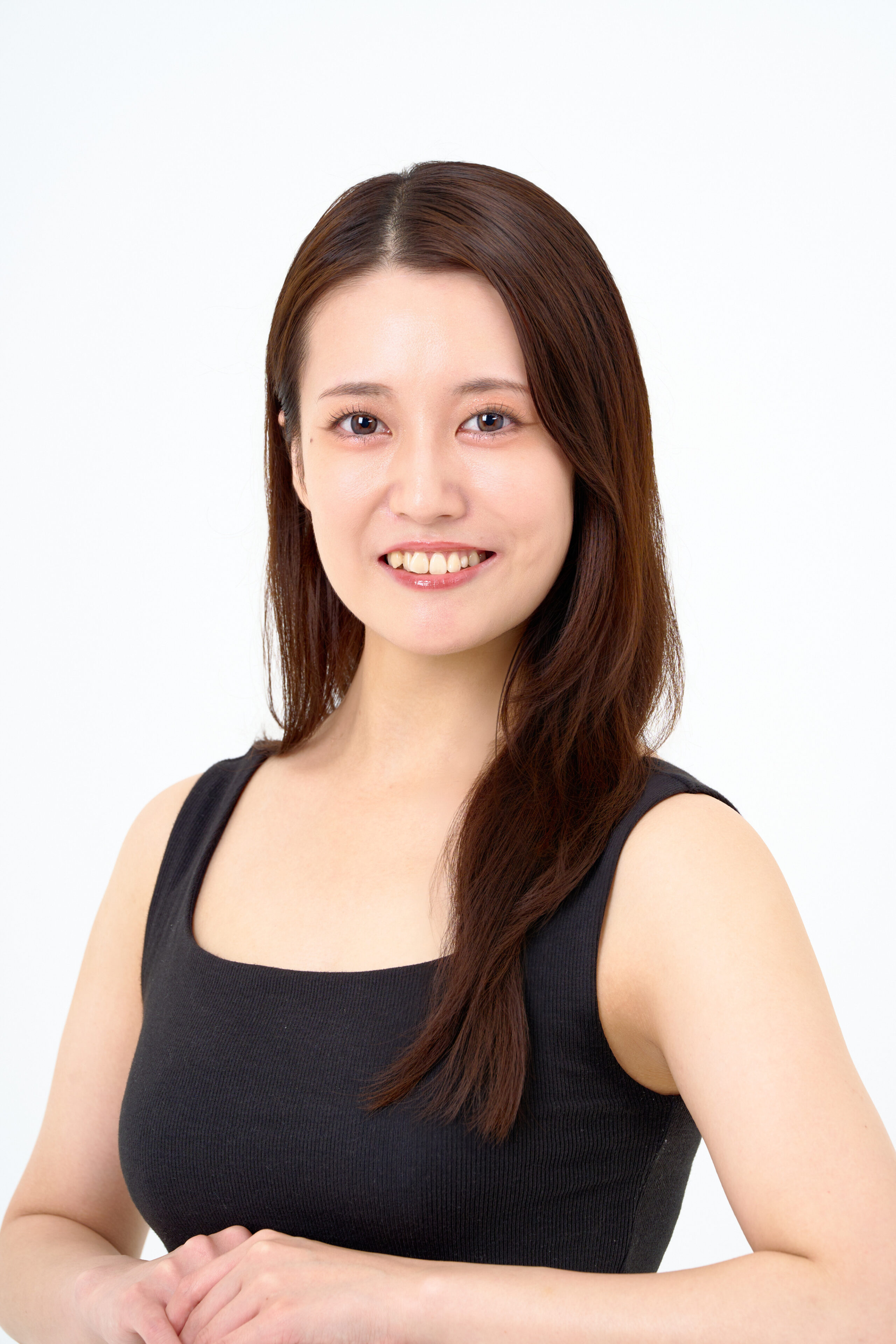 宣材写真の撮影です。健康的な魅力を最大限