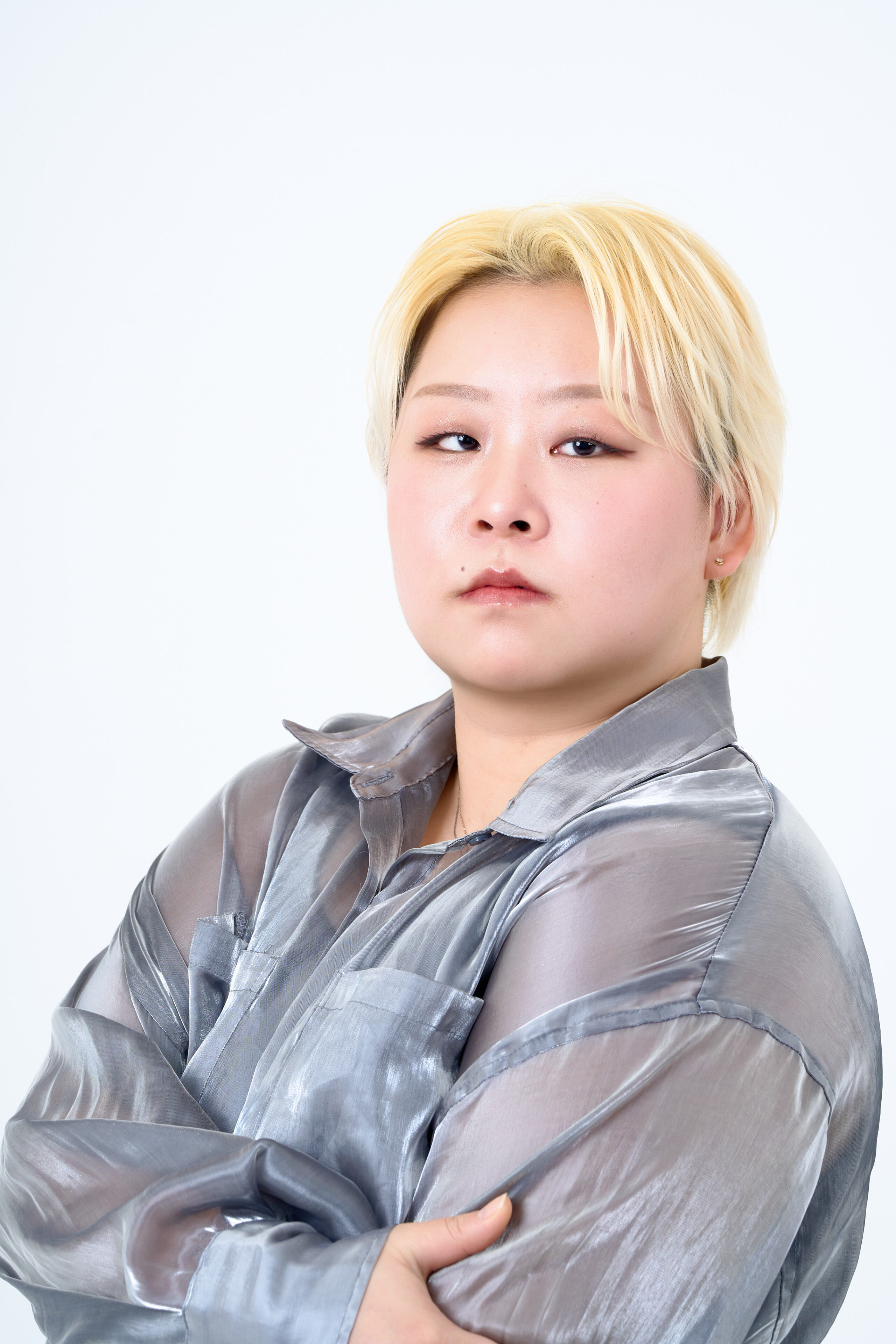 宣材写真の撮影です。柔らかく清潔感のある