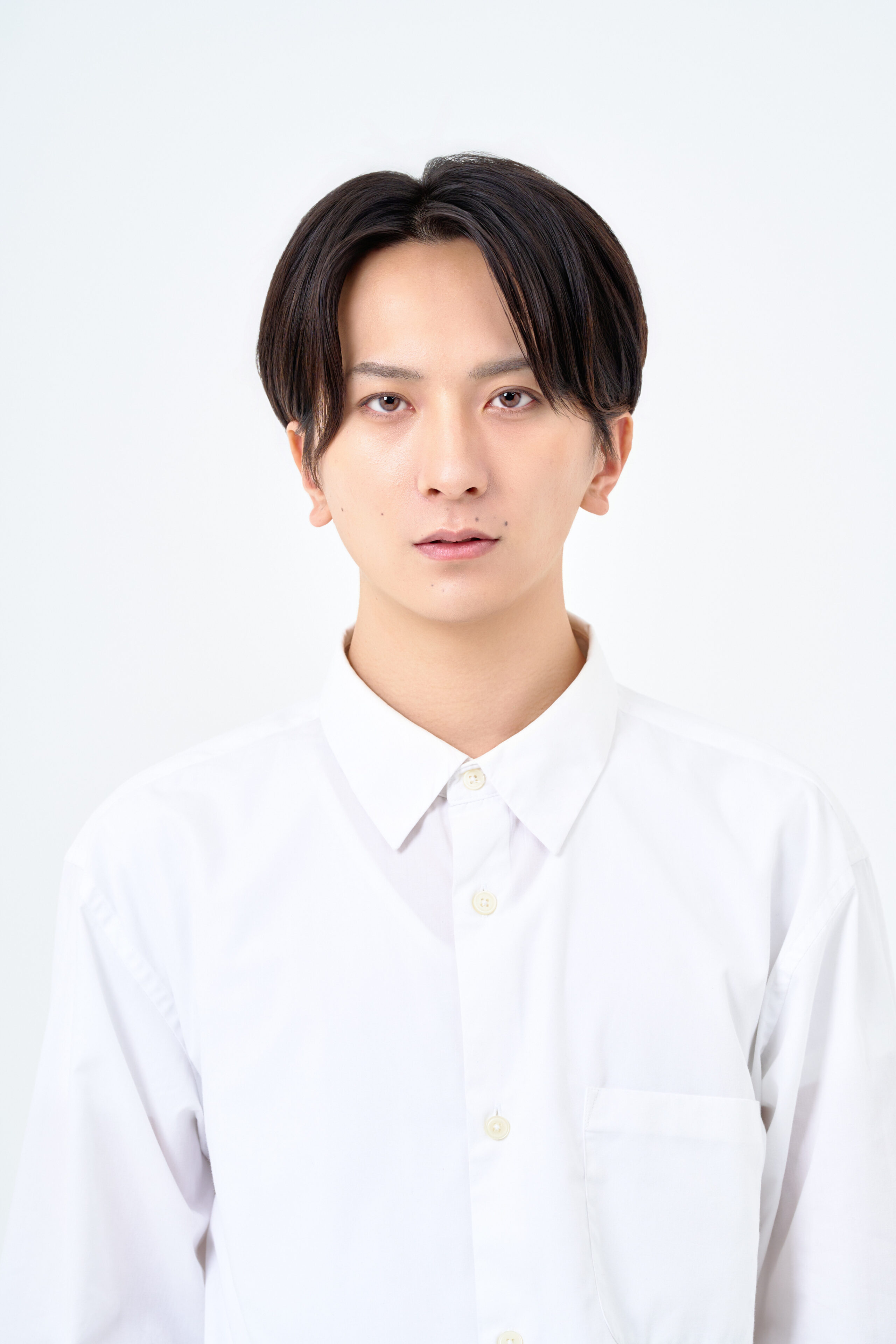 宣材写真の撮影です。ご本人のキャラクター