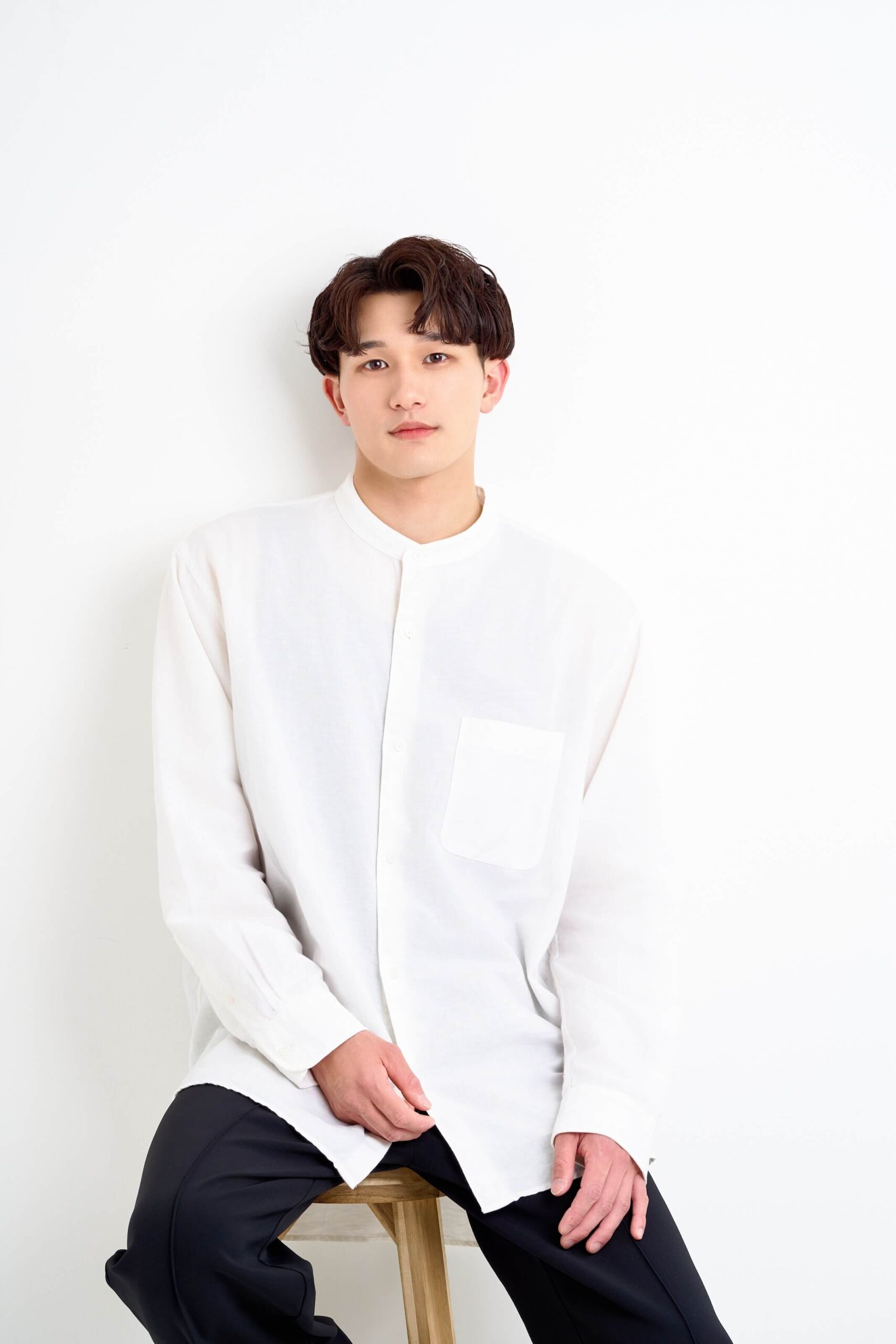 宣材用の写真撮影です。ご本人の人柄や職業