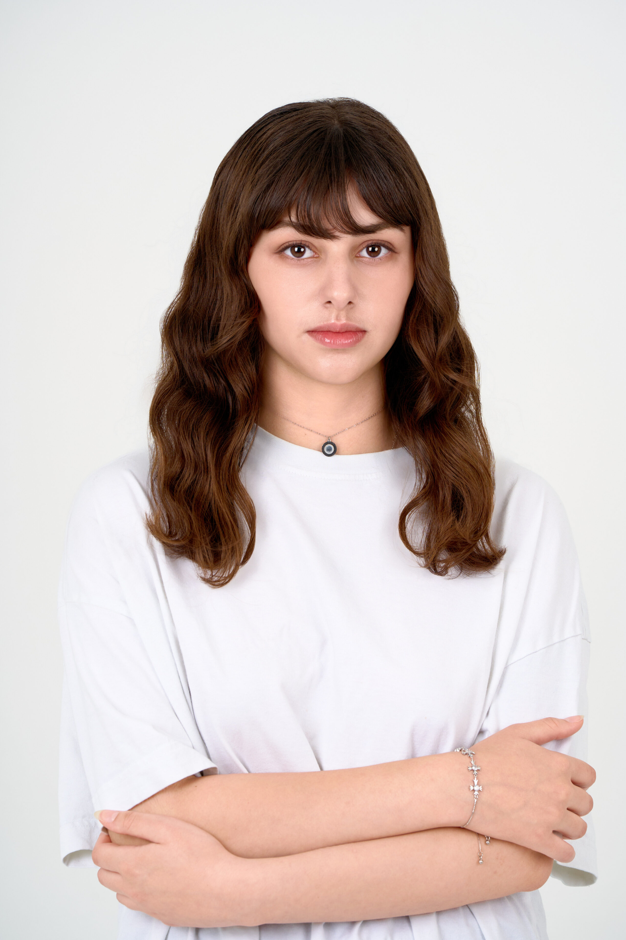 宣材写真の撮影です。シンプルなポージング