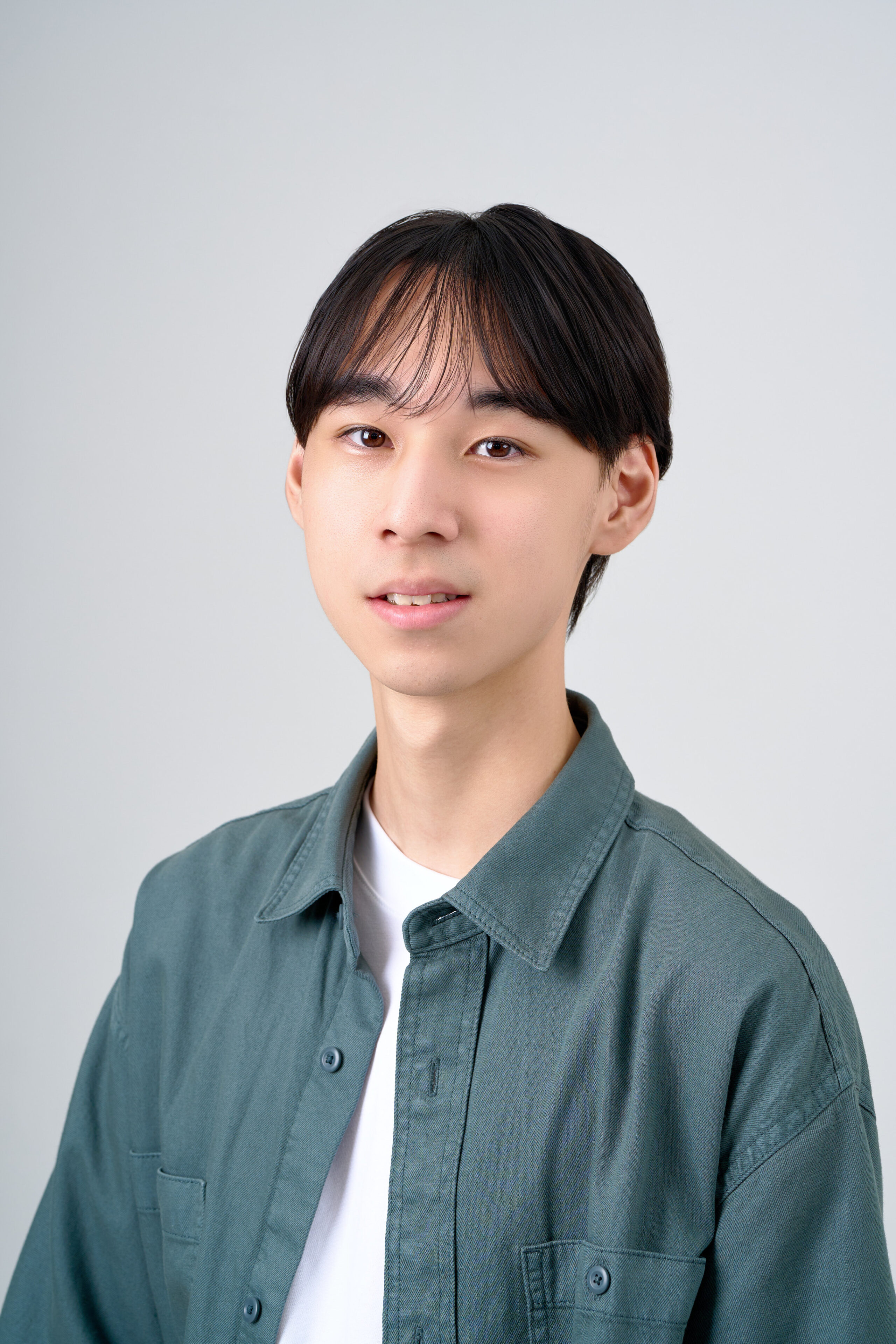 オーディション用宣材写真の撮影です。自然