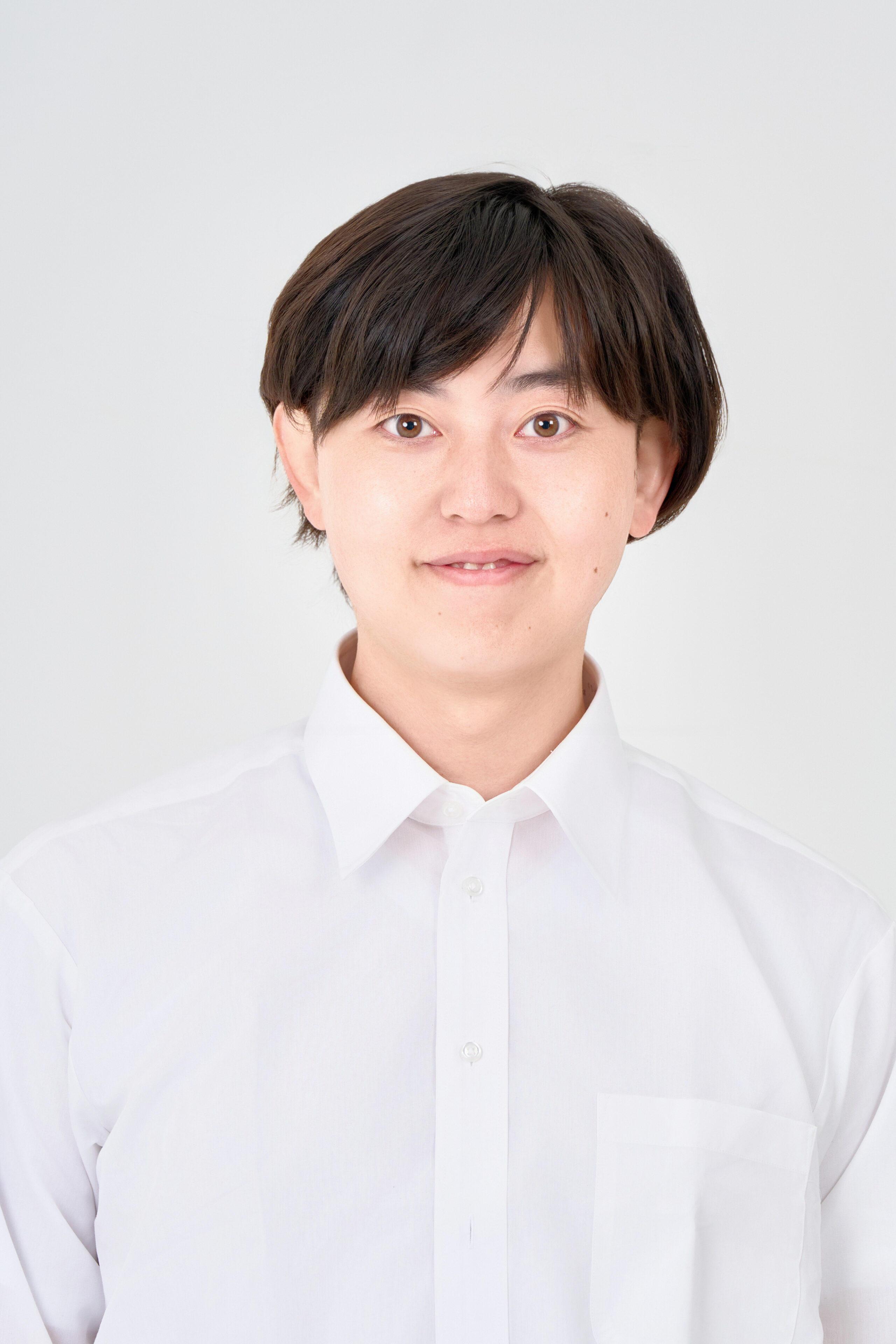 宣材写真の撮影です。優しい雰囲気を大切に