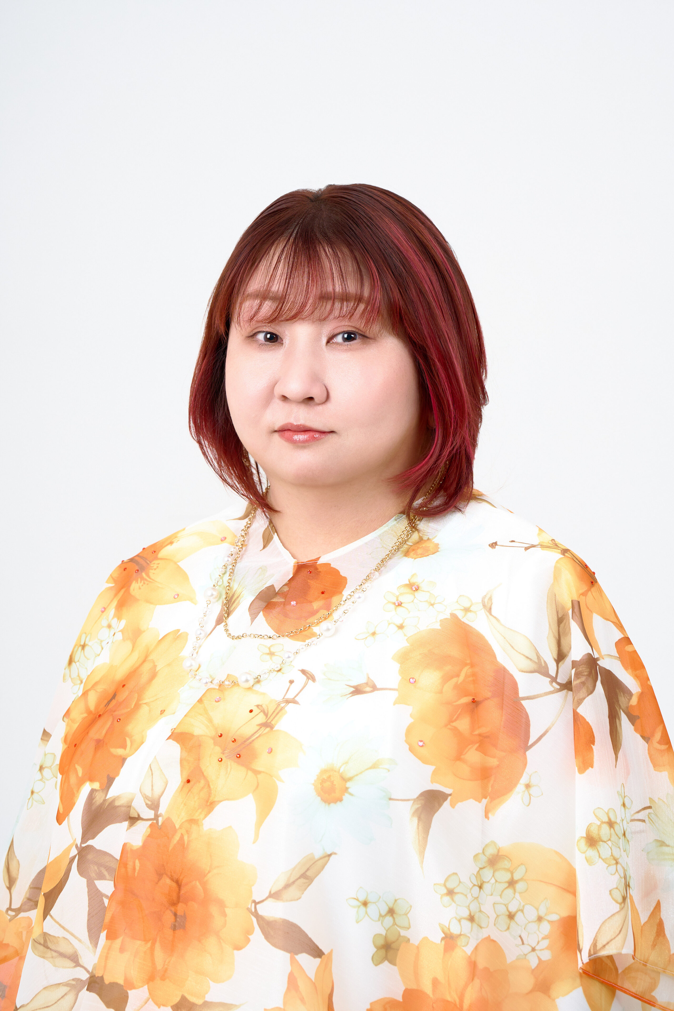 占い師の方の宣材写真の撮影です。シンプル