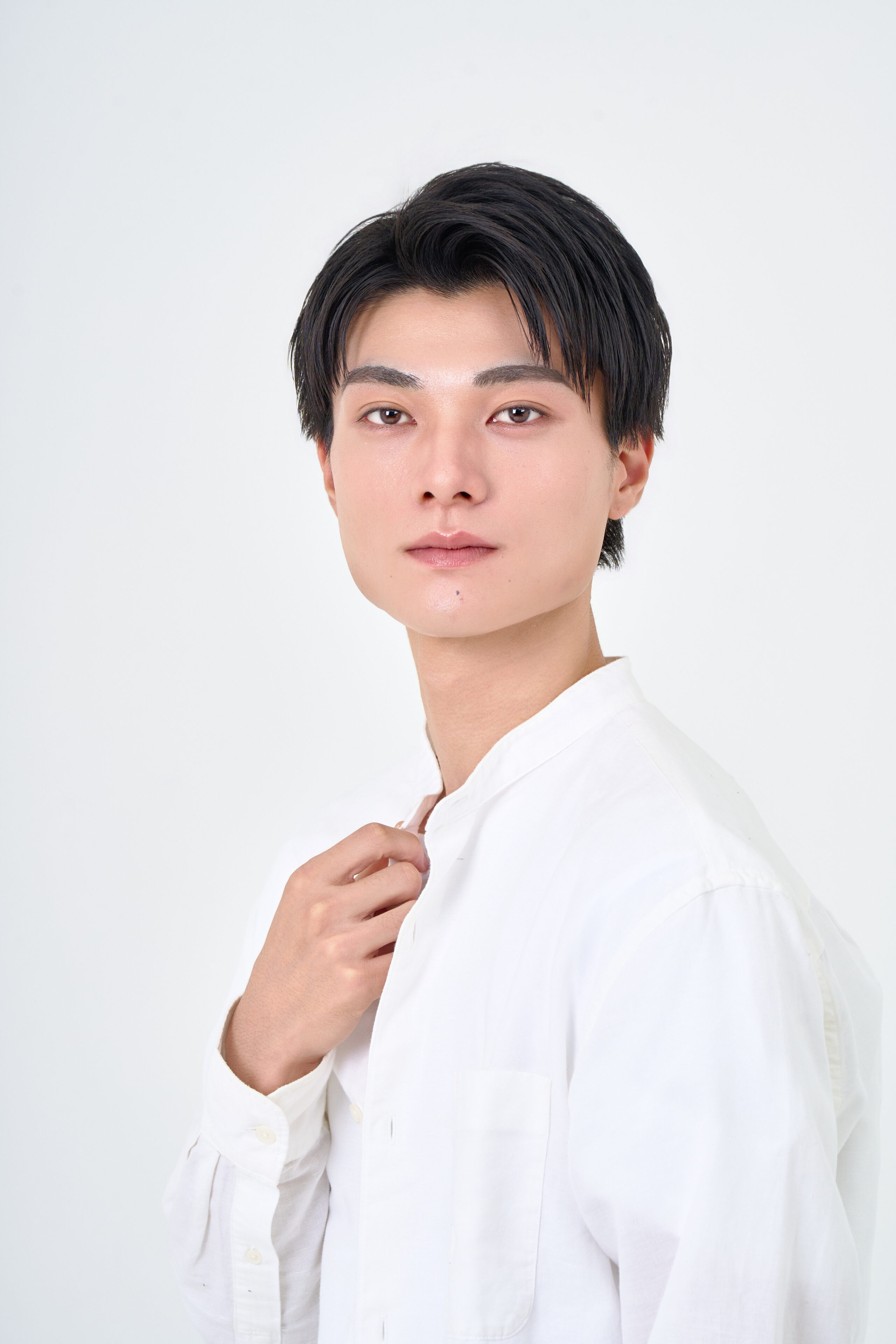 宣材写真の撮影です。ナチュラルなライティ