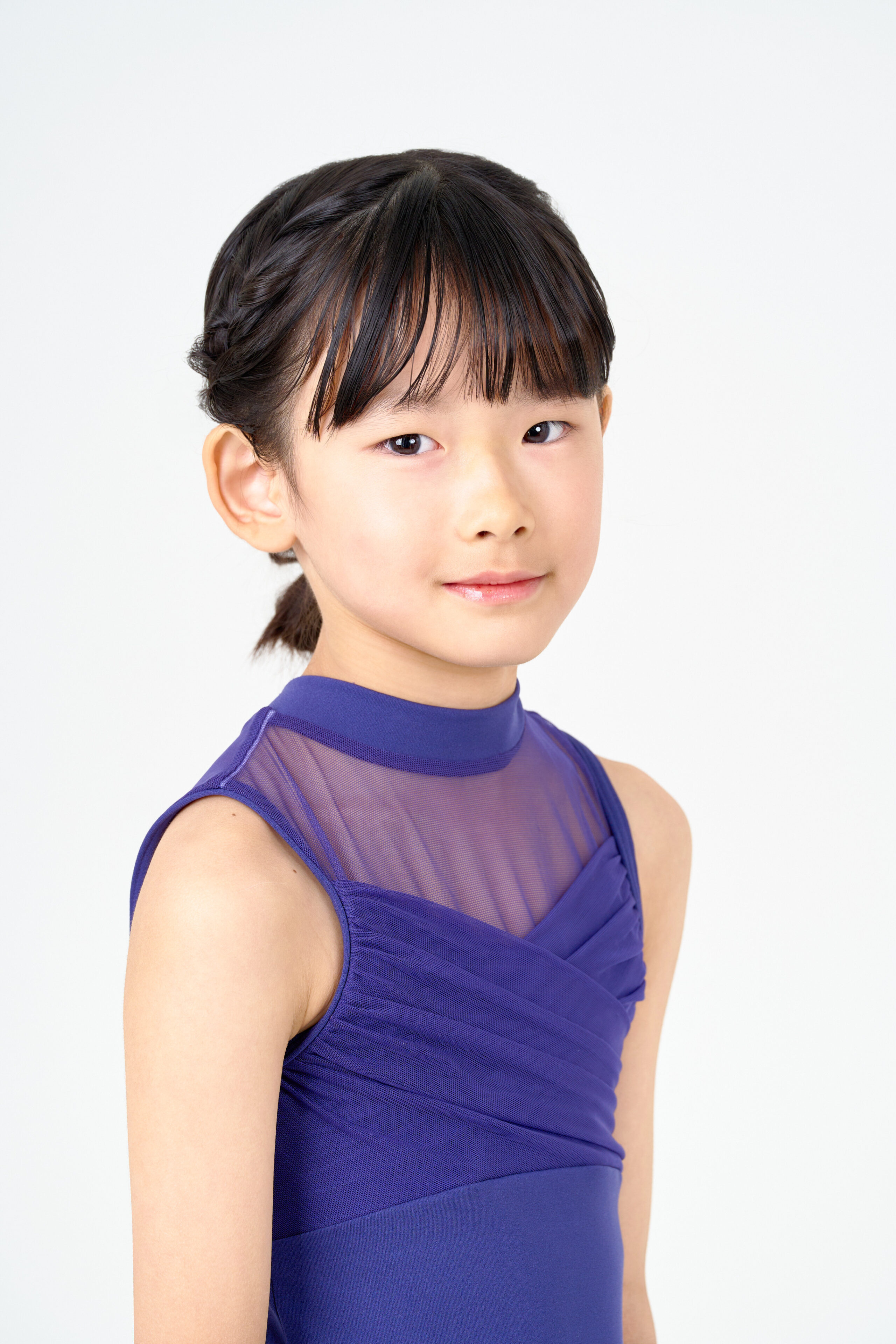 宣材写真の撮影です。お子さんの笑顔をしっ