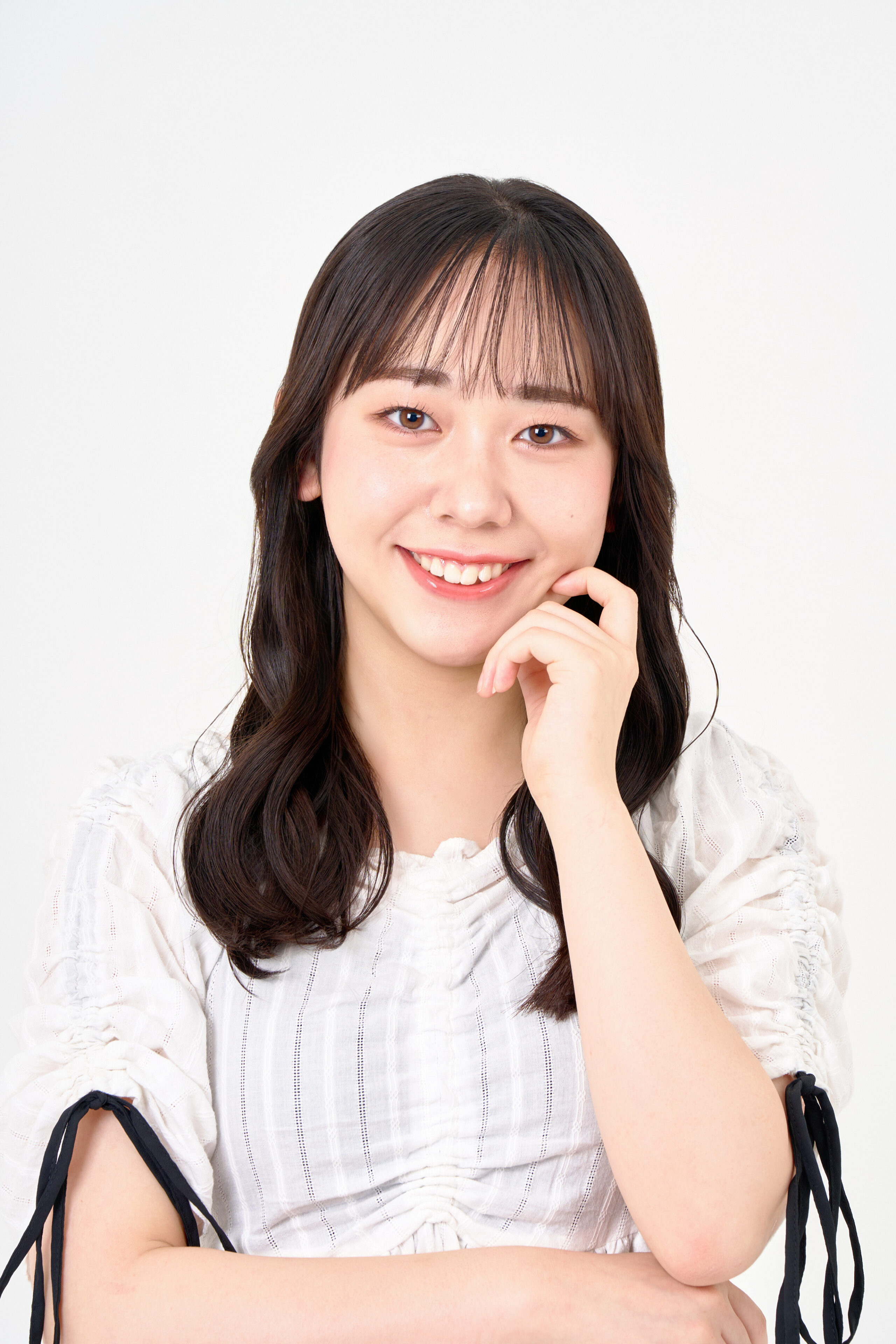 プロフィール写真の撮影です。可愛らしい雰