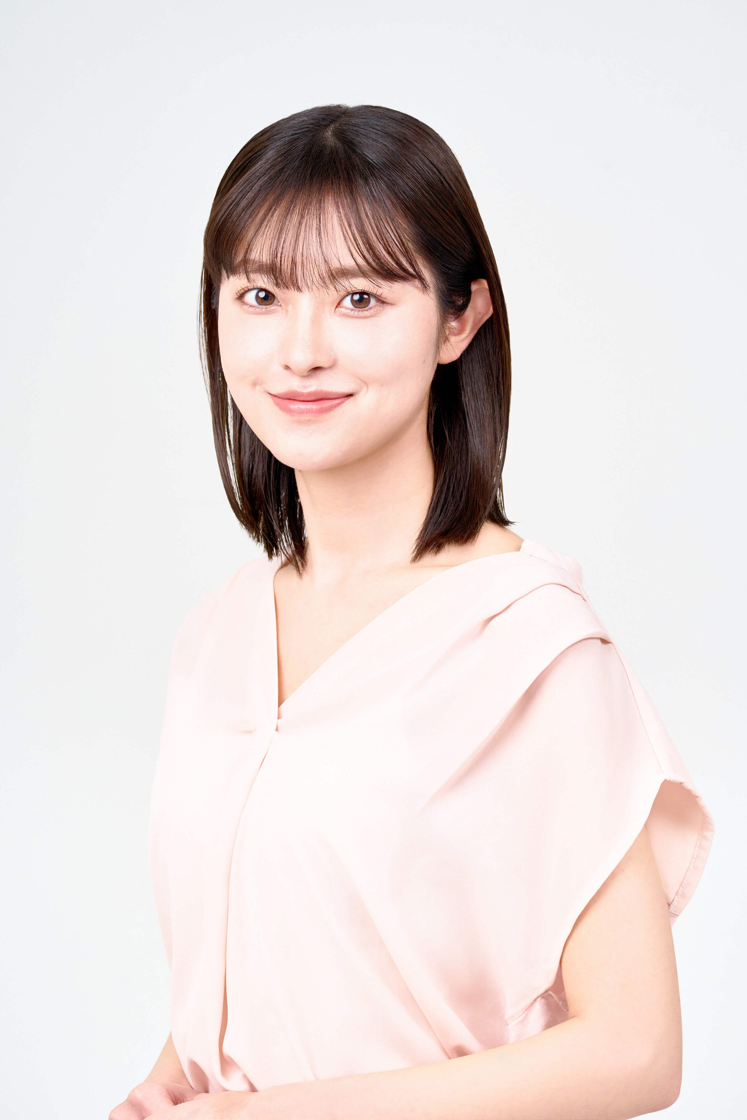 宣材写真の撮影です。肌や髪のツヤ感を引き