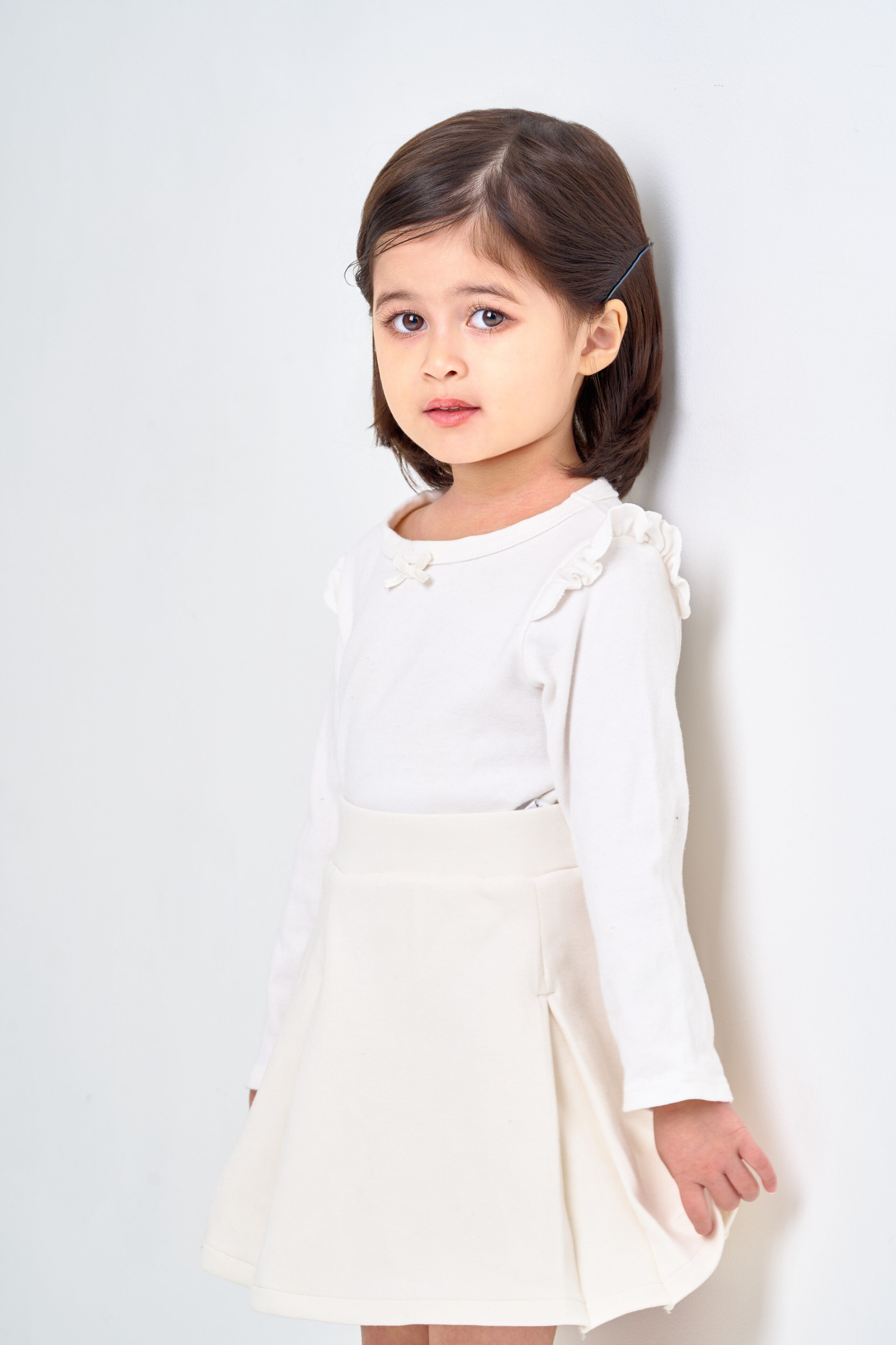 宣材写真の撮影です。シンプルながらも洗練