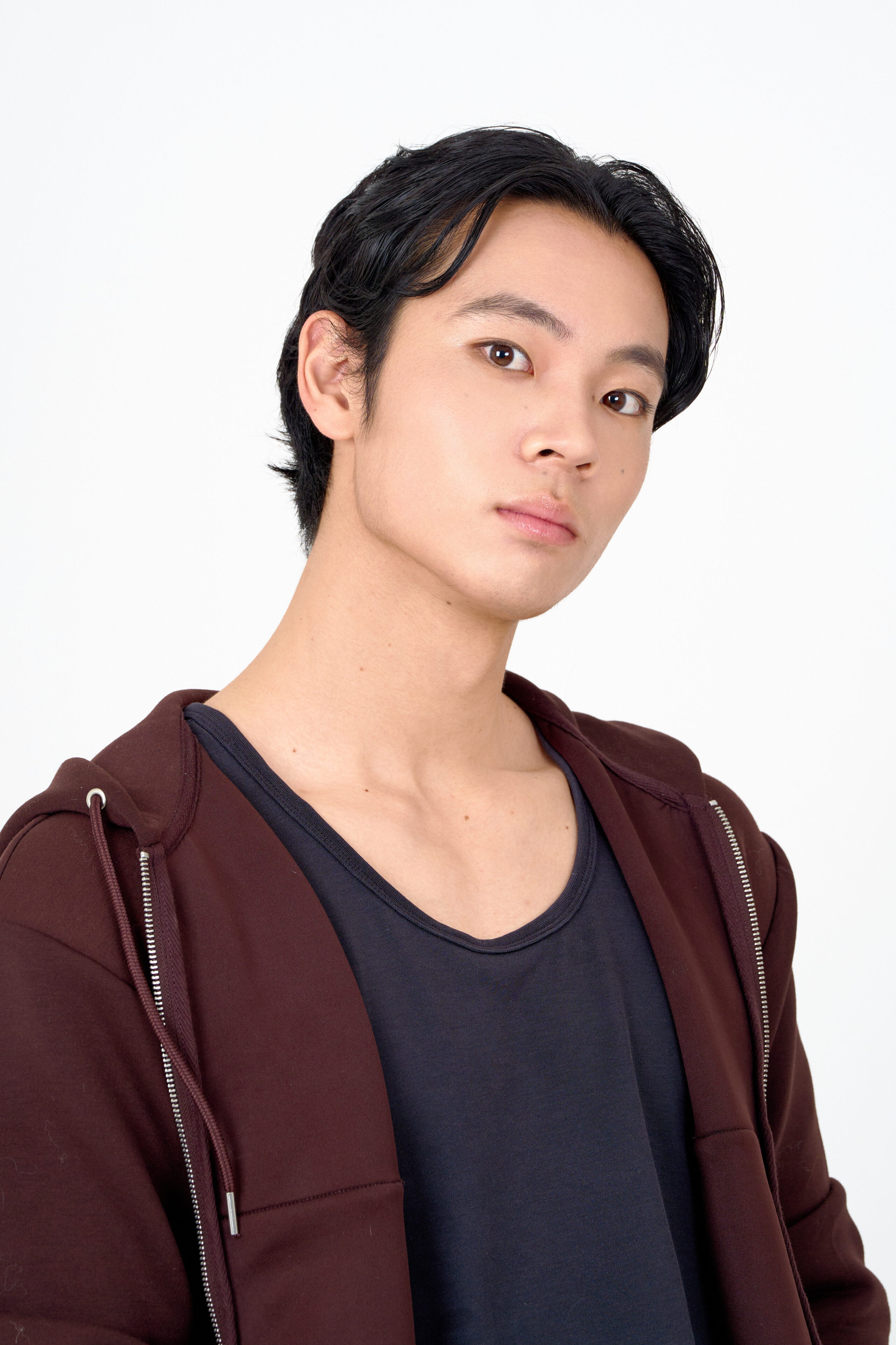 プロフィール写真の撮影です。ナチュラルな