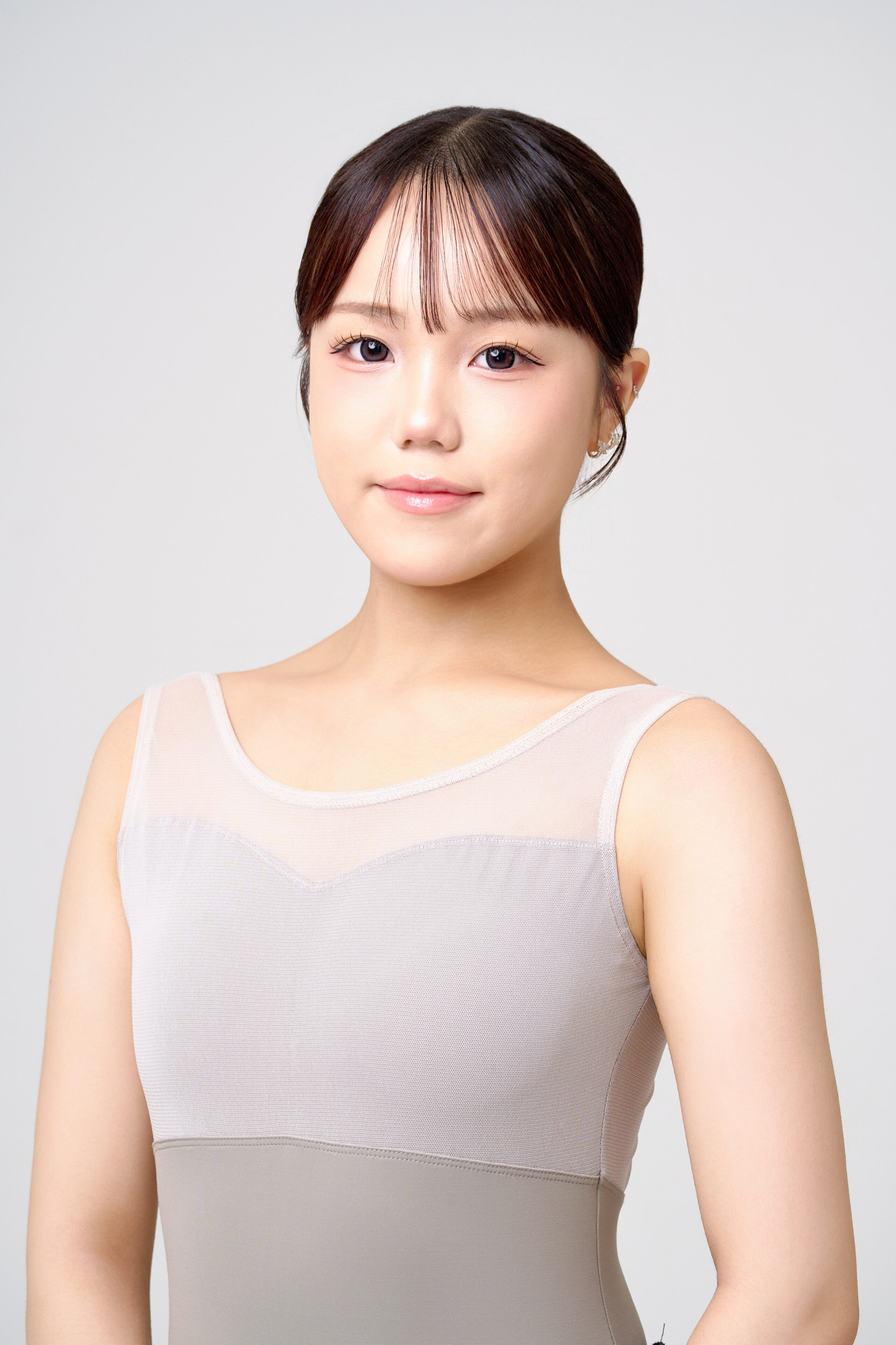 宣材写真の撮影です。明るい表情を引き出し