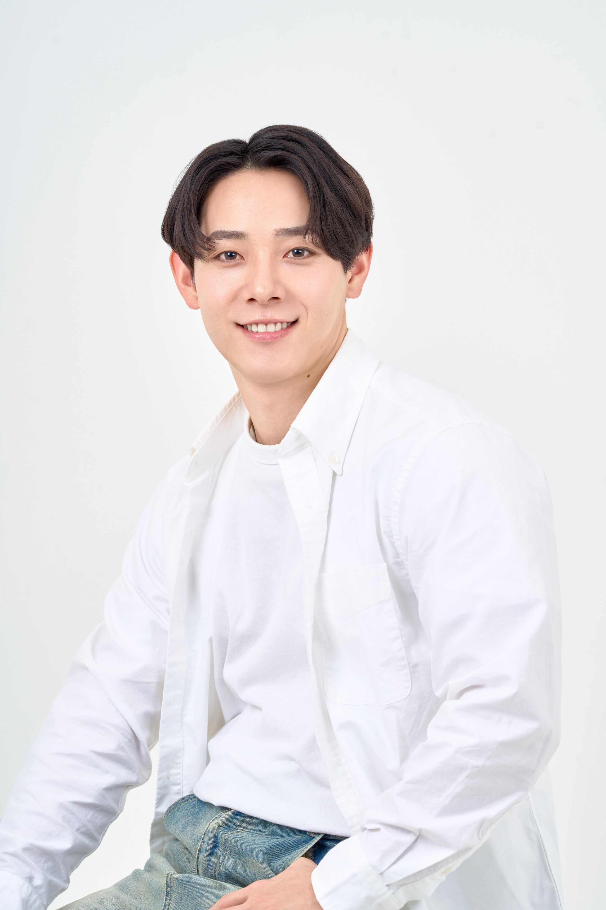 宣材写真の撮影です。自然なライティングで